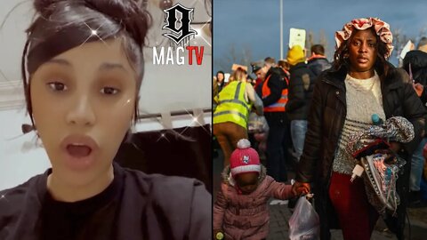 Cardi B On Being Afraid Of The Russian & Ukraine Situation! 😱