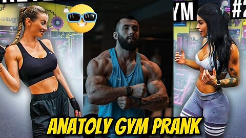 Anatoly Gym Prank !!! Can I Clean Here- 😁 Part 1