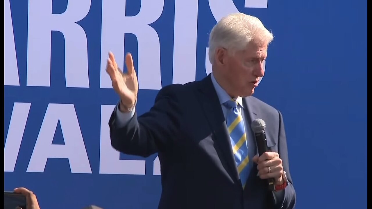 WHAT’S FOR TV ADS?! Bill Clinton EXPOSES Trump, EXPLAINS Kamala role, CLARIFIES Biden GOP Border deal on Immigrants - Columbus GA rally