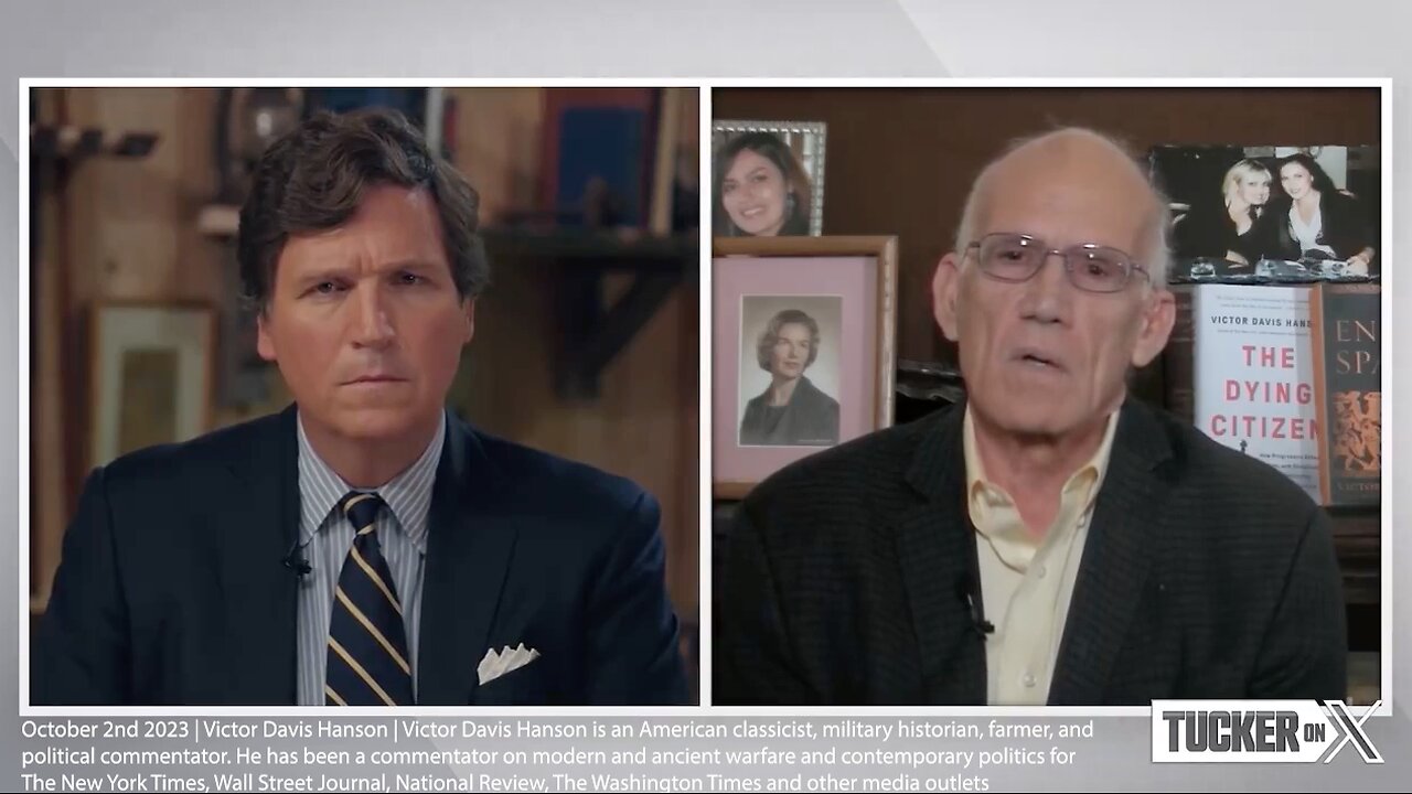 Victor Davis Hansen On Tucker Carlson | "Every Time People Say THEY WOULDN'T DARE DO THIS, Every Time People Say That, They Do. I Don't Know If There Is Strategy to Keep Donald Trump Out of a Gag Order, Or Out of Jail."