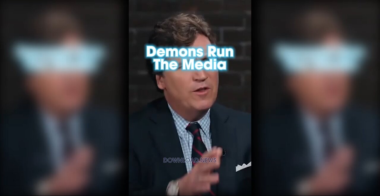 Tucker Carlson: Demons Run The Mockingbird Media & Demonic Possession is Real - 9/27/23