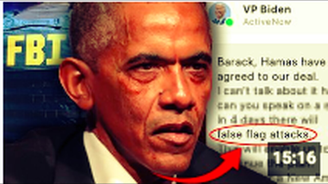 Obama Outed As 'Shadow President' Secretly Orchestrating Hamas-Israel False Flag