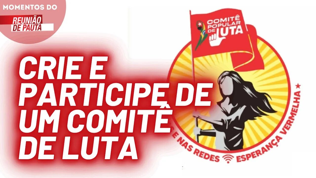 Comitê de Luta de Lajes, em Santa Catarina, reúne 50 pessoas | Momentos do Reunião de Pauta