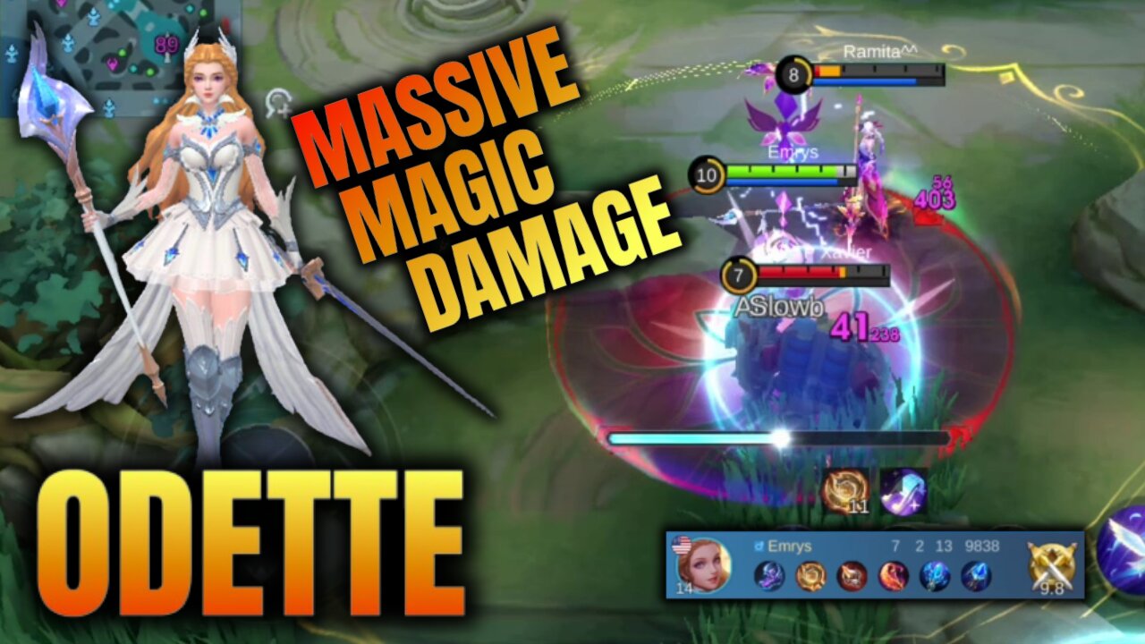 MASSIVE Magic Damage!! Mythic Ranked Odette