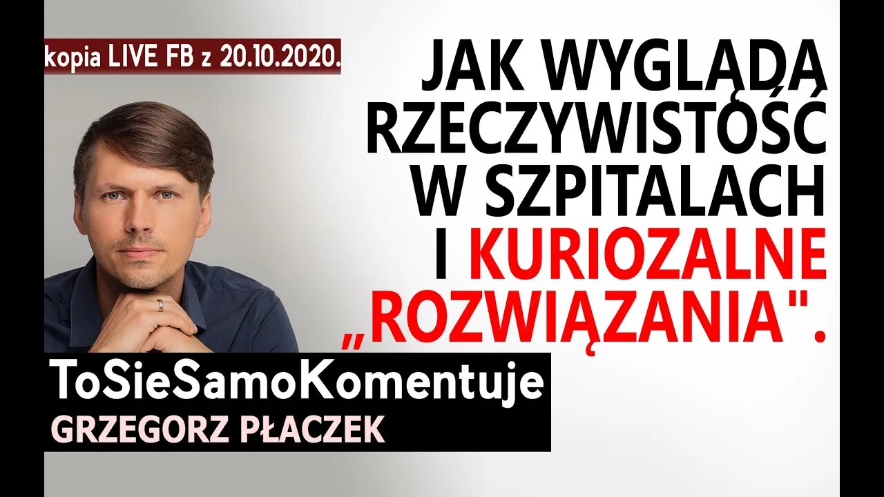 Posłuchaj, jak wygląda rzeczywistość w szpitalach i kuriozalne "rozwiązania".