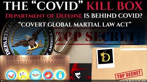 DOD is Behind the Vaccines! Covert Global Martial Law Act, DisclosureHub