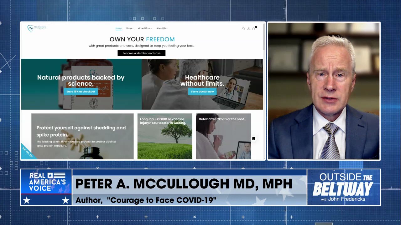 Dr. Peter McCullough: Trump Should Apologize & Pivot On Vaccines