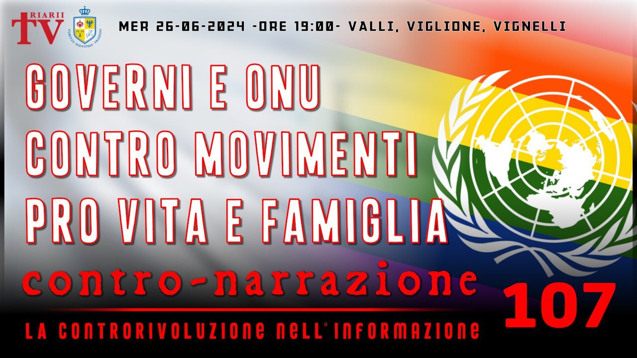 CONTRO-NARRAZIONE NR.107 - LA CONTRORIVOLUZIONE NELL’INFORMAZIONE. VALLI, VIGLIONE, VIGNELLI