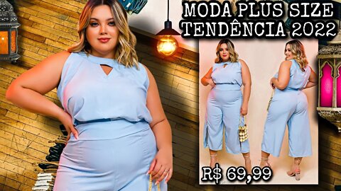 🛑 PLUS SIZE MODA FEMININA TENDÊNCIA 2022