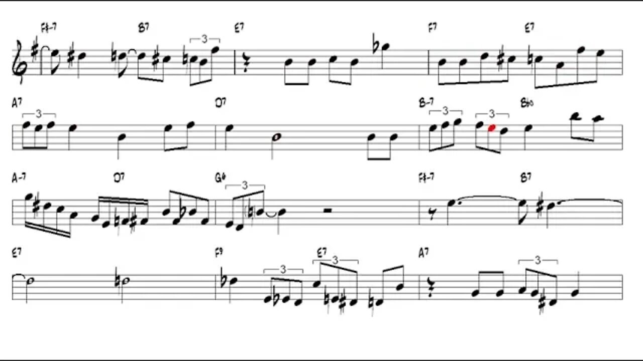 Basin Street Blues Spencer Williams 1928 Alto Sax