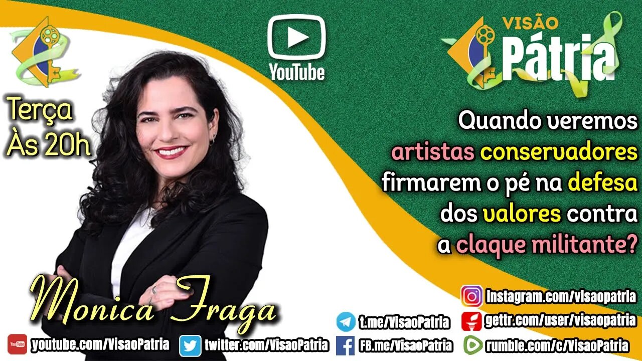 Quando veremos artistas conservadores firmarem o pé na defesa dos valores contra a claque militante?