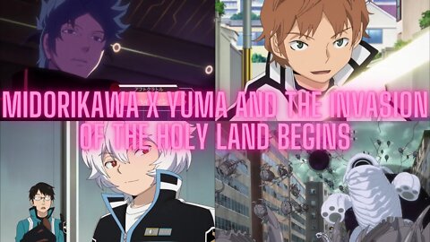 World Trigger episode 19-24 reaction #ワルドトリガ#midorikawavsyuma #theinvasionoftheholyland#WorldTrigger