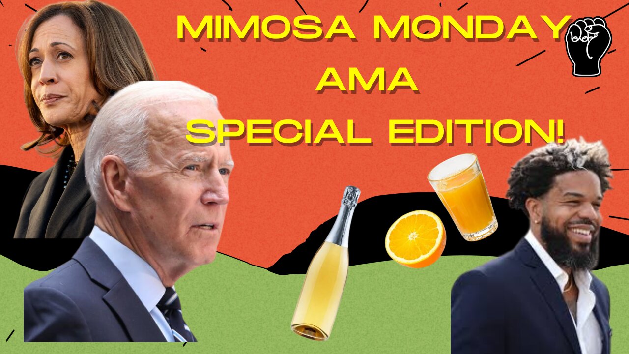 Biden Bites The Dust & Endorses Kamala Mimosa Monday AMA w/ Niko House!