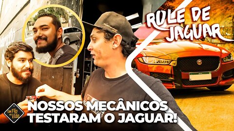 DEI O JAGUAR PARA NOSSOS MECÂNICOS CURTIREM!