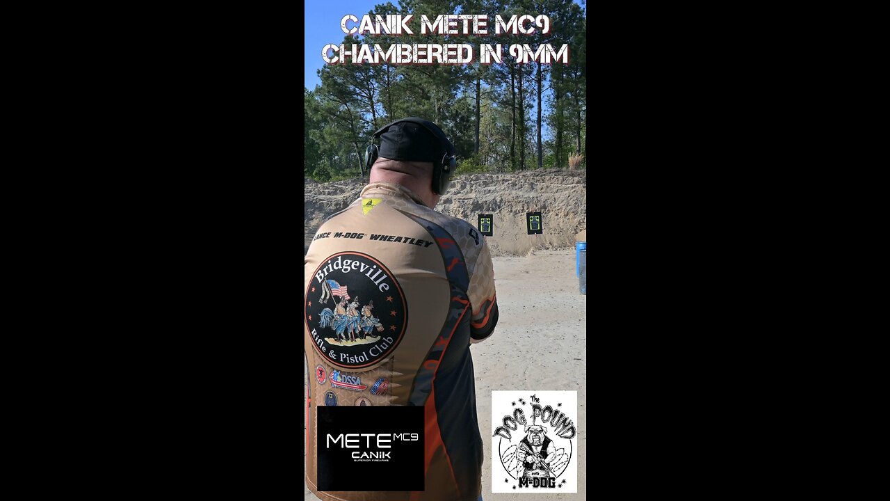 CANIK METE MC9 9MM SHORT! #shorts #rumbleshorts #canikusa #canik #laxammunition #freedommunitions