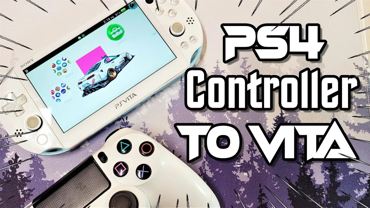 Connect PS4 Controller To Your PS VITA - 2022 Tutorial Guide