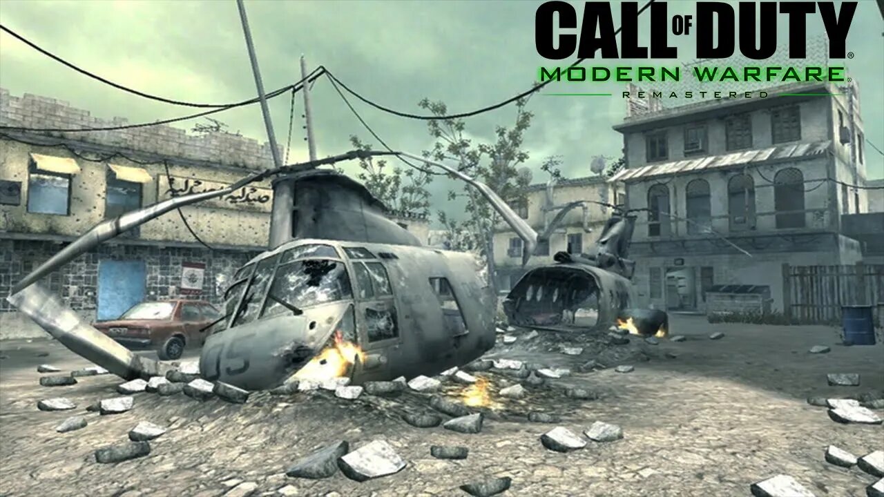 Call of Duty Modern Warfare Remastered Multiplayer Map Crash Gameplay