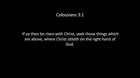 Colossians Chapter 3