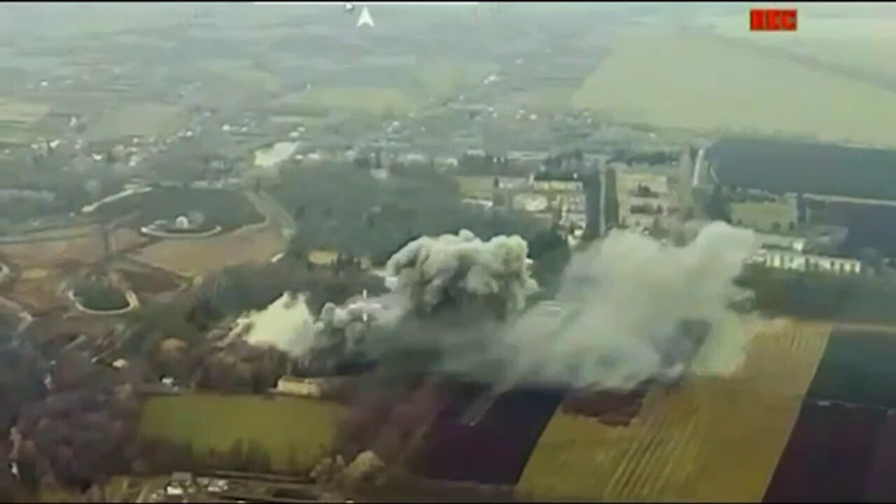 🇺🇦🇷🇺❗️A strike by Storm Shadow missiles on a facility in the village of Maryino in the Kursk region