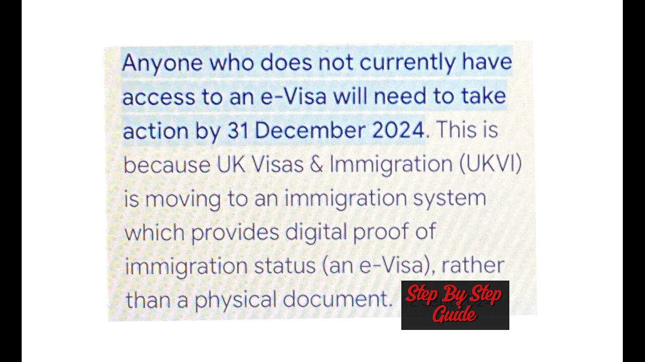 Apply For UK E-Visa Before The Deadline | BRP Is Ending | Full Process