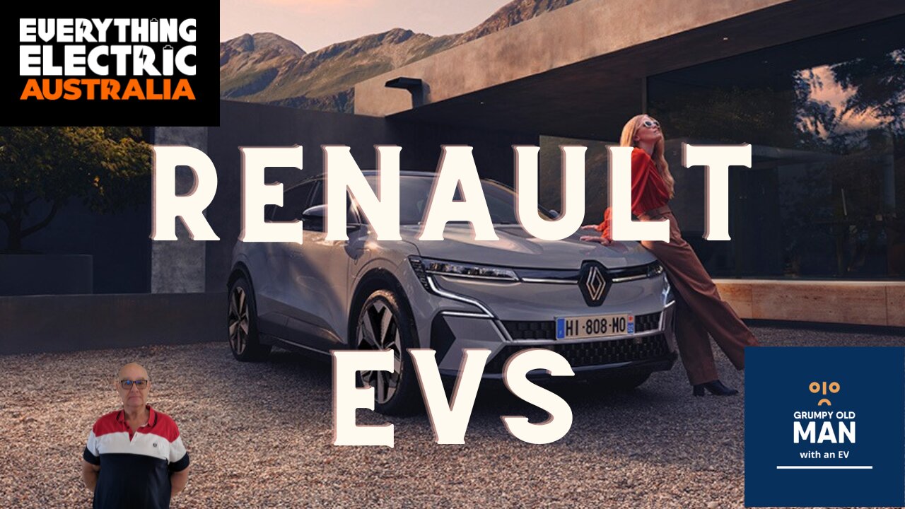 Unveiling the two new Renault EVs for Australia