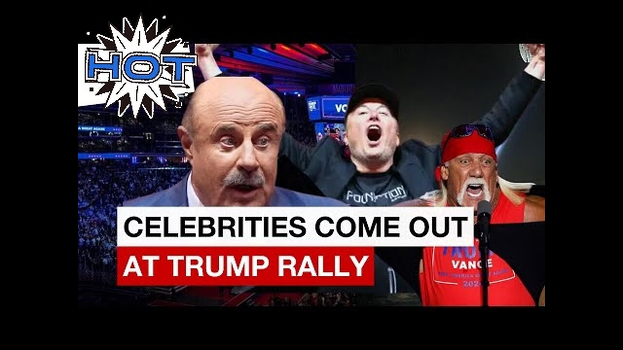 Hulk Hogan, Elon Musk, and Tucker Carlson Among Guests at MSG Trump Rally