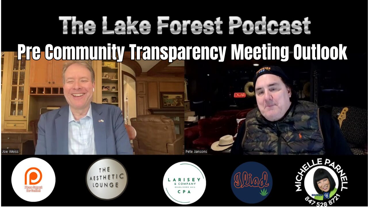 Pete and Joe's Pre-Meeting 4-17-24 Analysis: Unveiling the Lake Forest Transparency Group