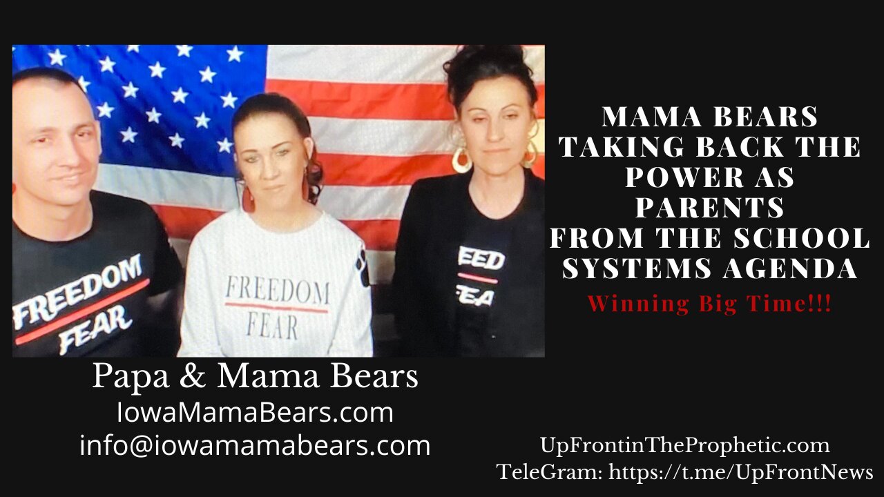 Mama Bears Taking Back The Power as Parents From the school systems Agenda