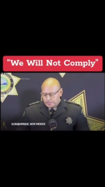 We Will Not Comply