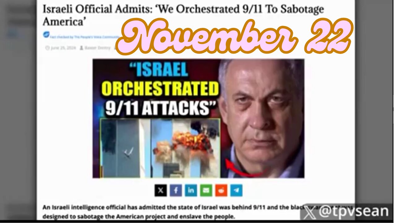 Russia Intercepts Israeli Jet Trafficking Adrenochrome Victims To Hollywood - 11/22/24.