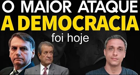 In the dictatorship called Brazil details of the biggest attack on democracy that happened today.