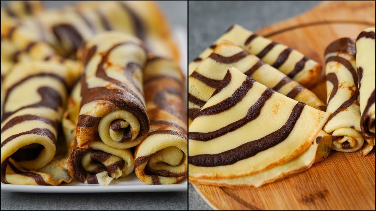 Mastering Pancake chocolate swirl