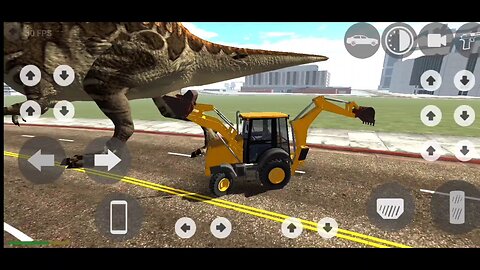 Dinosaur vs Jcb | Indian Bikes Driving 3d