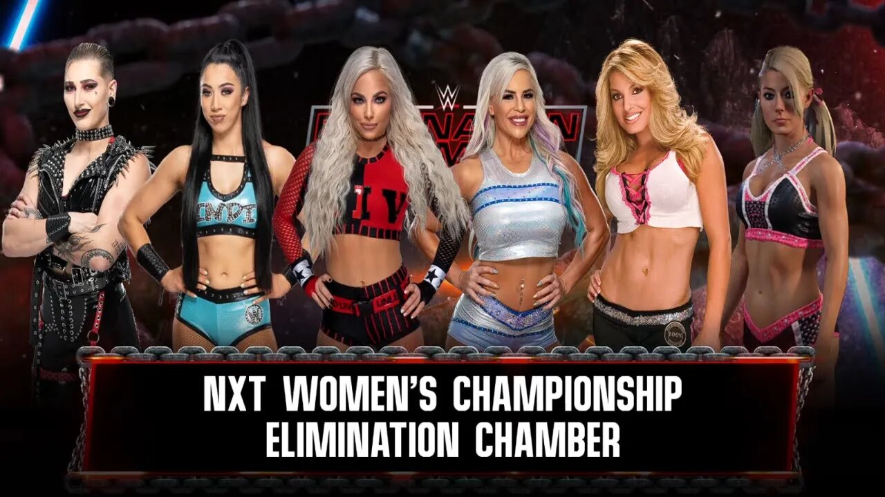 Divas Elimiation Chambers Title Match WWE 2k22