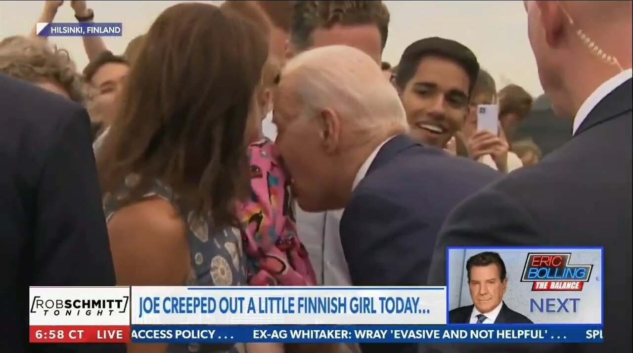 Creepy Joe Biden At It Again