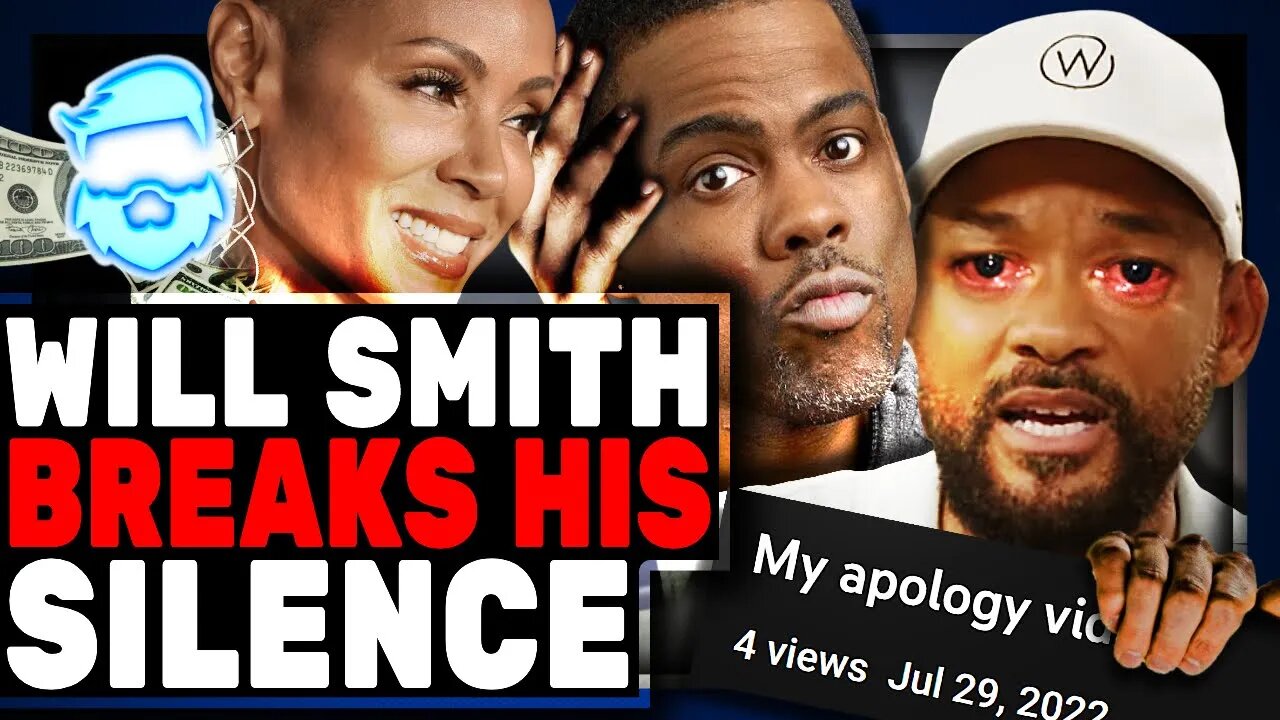 Will Smith Just Released An ABSURD Apology Video On Youtube & Chris Rock Responds!