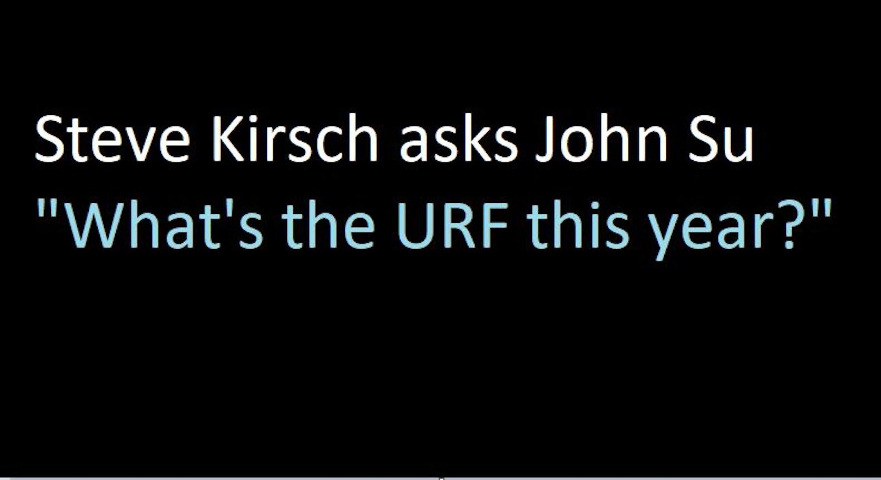 Call to John Su (CDC) asking him for the "correct" URF for VAERS