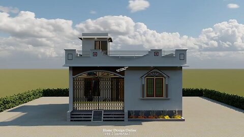 Build Most Modern Miniature Clay House Wit...