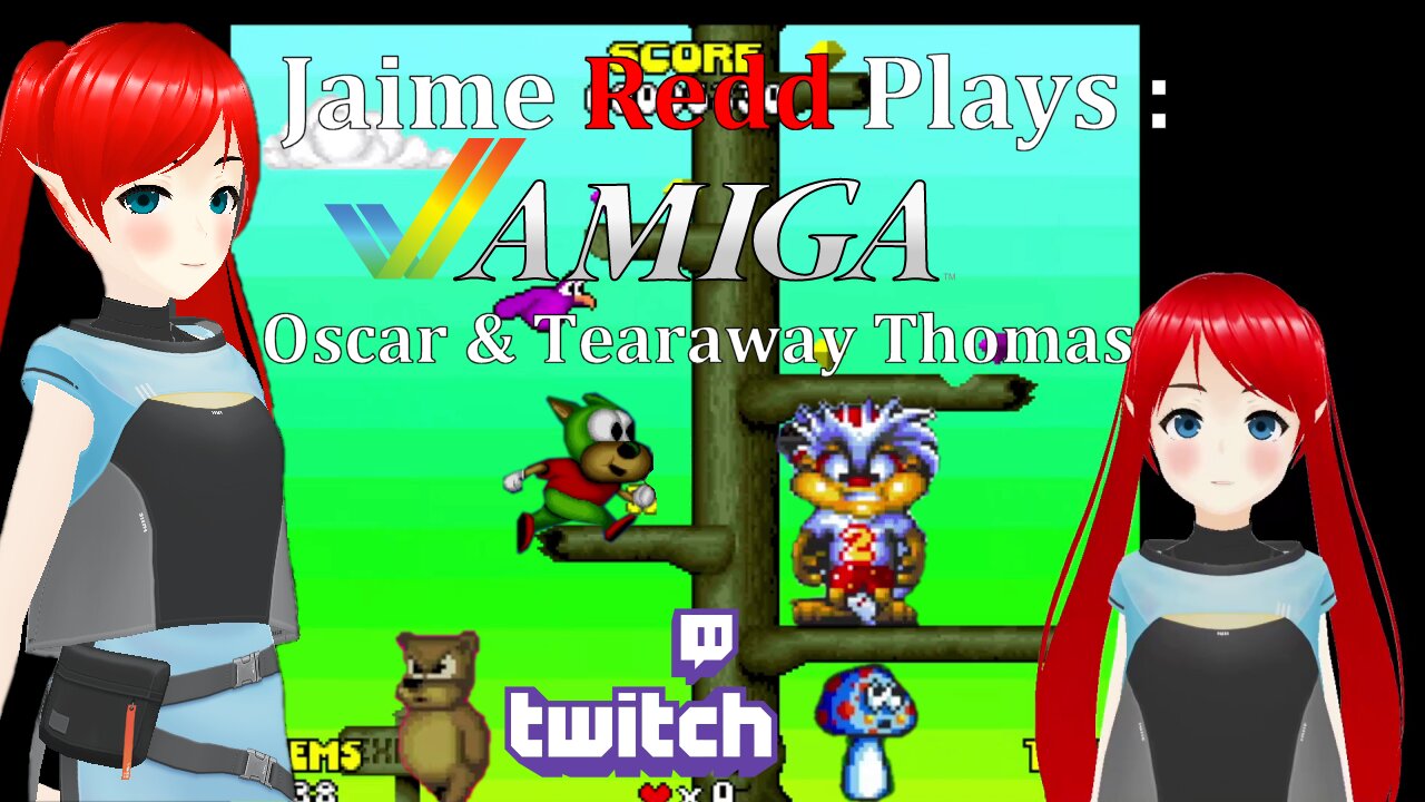 Jaime Redd Plays : Oscar : Tearaway Thomas (Amiga) 1/3