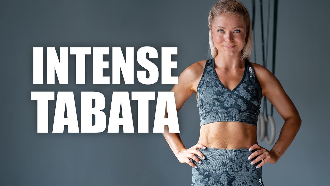 12 MIN - TABATA DAY 1 - FULL BODY - INTENSE - No Equipment Workout