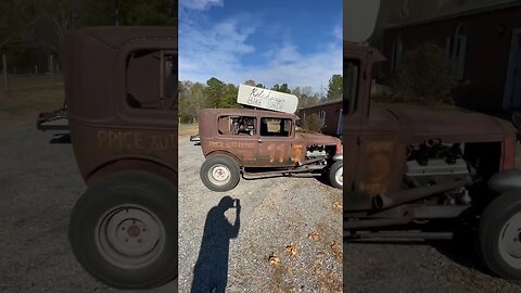 Dirt Track jalopy Inspired Model A Sedan Hot Rod