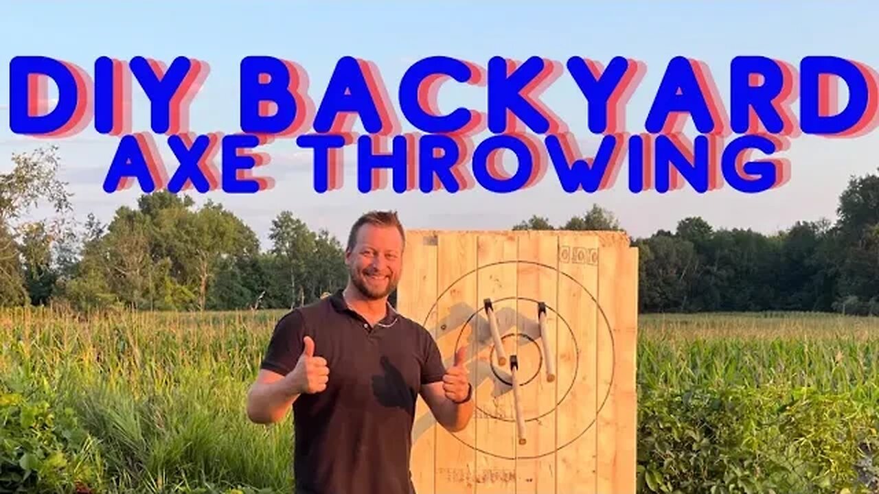 Brotuned axe throwing range