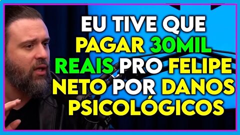 FIZ UMA ANIMAÇÃO DO FELIPE NETO E… GAROTO IXPERTINHO #CortesPodcastTop #064