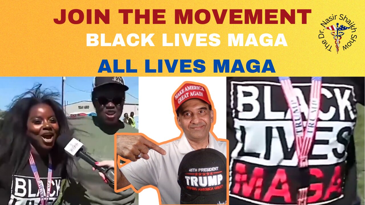 MAGA Sister Souljah Moment - Black Women Embrace BLM - BLACK LIVES MAGA - SUPPORT DONALD TRUMP