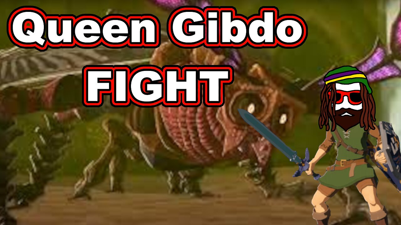 Queen Gibdo FIGHT. Zelda Tears of the Kingdom.