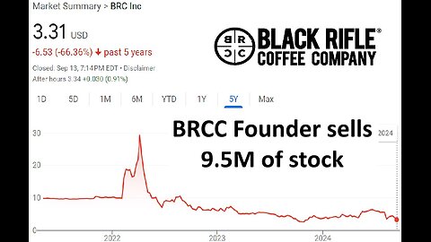 Black Riffle coffee founder sells 9.5M worth of shares