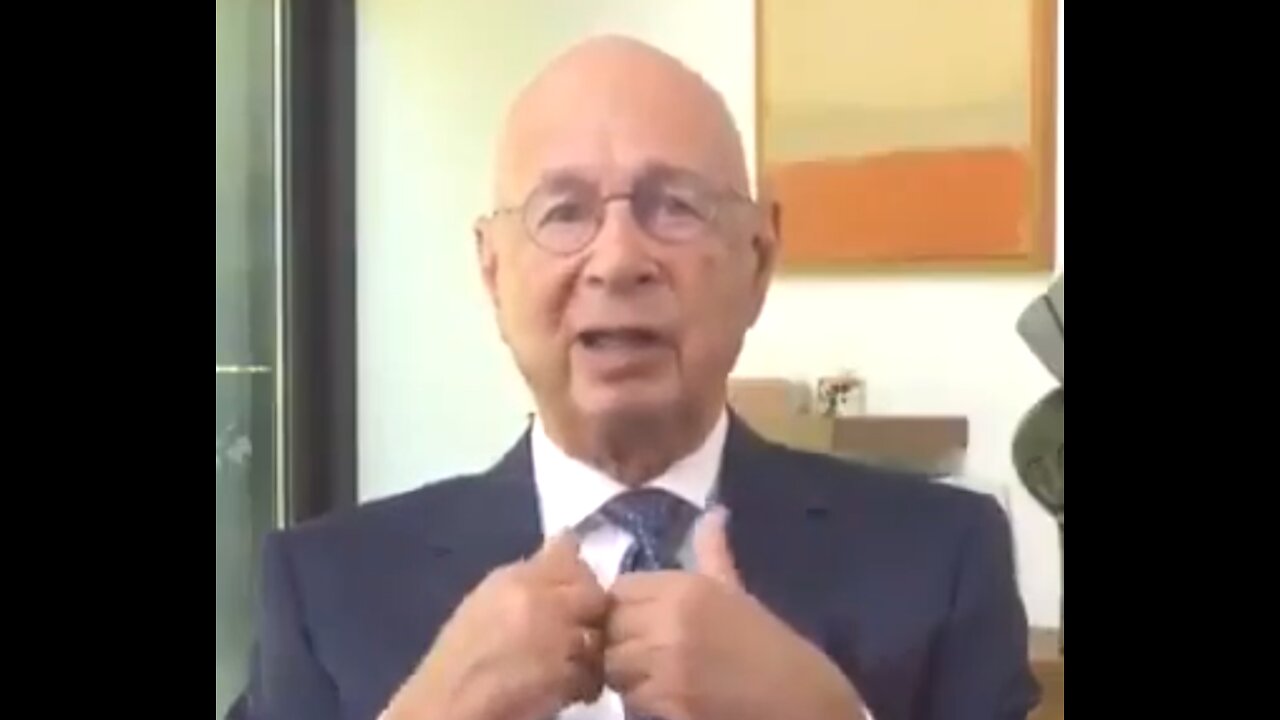 Klaus Schwab (WEF) promoting vaccines and mentioning cyber attacks