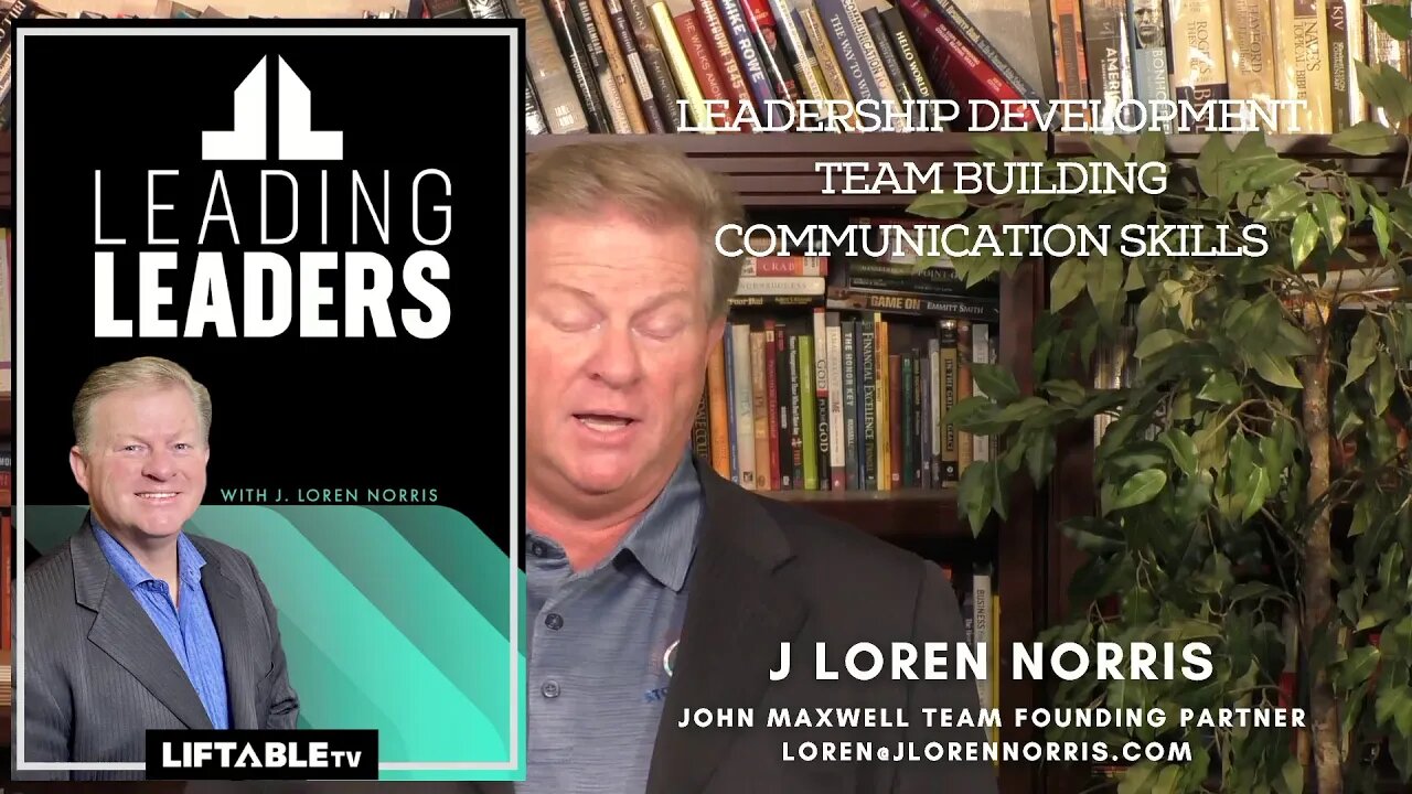 #LEADINGLEADERSPODCAST With J Loren Norris Live