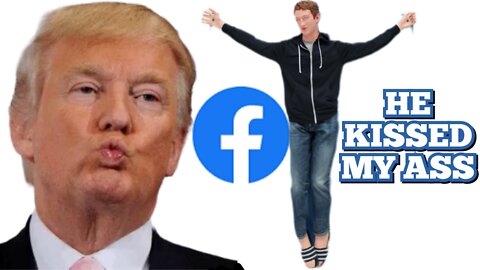 'Donald Trump' 'Mark Zuckerberg' "Kissed My Ass When I Was In The Whitehouse"