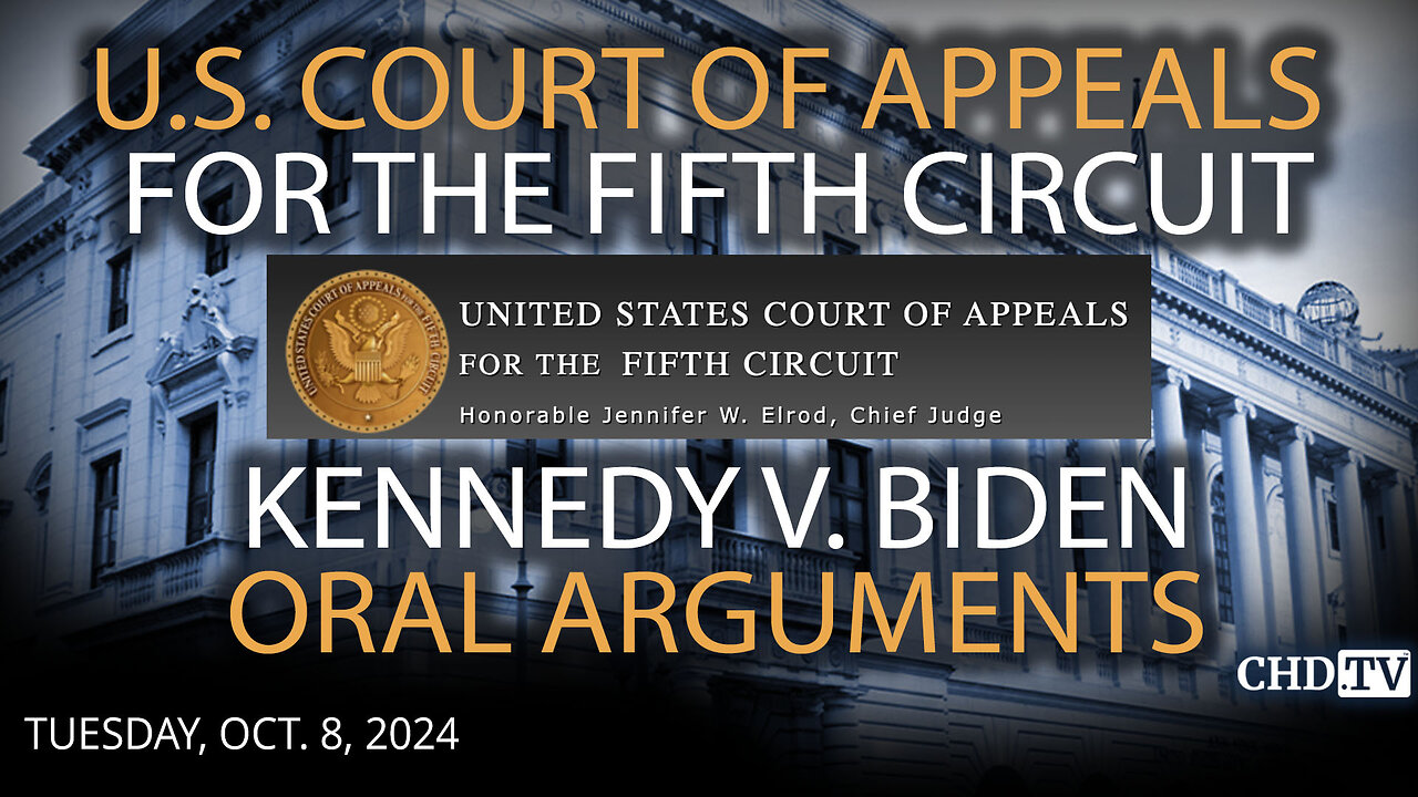 Kennedy v. Biden Oral Arguments | Oct. 8
